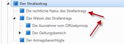 Änderung Gliederung